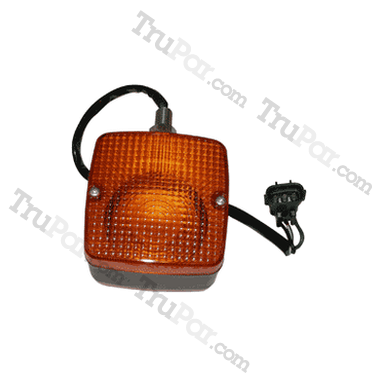TOYOTA FORKLIFT 56690-23320-71 AMBER FRONT 3X3" LAMP 37B-1EH-2010 REPLACEMENT 